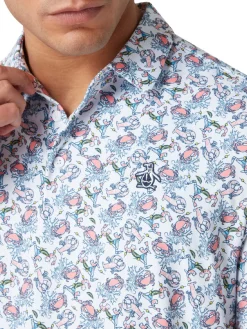 Original Penguin Pete N' The Ocean Polo - Bright White