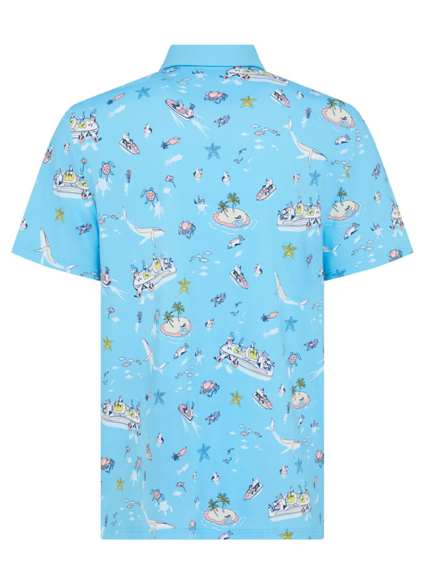Original Penguin Pete N' The Boat Polo - Blue Grotto