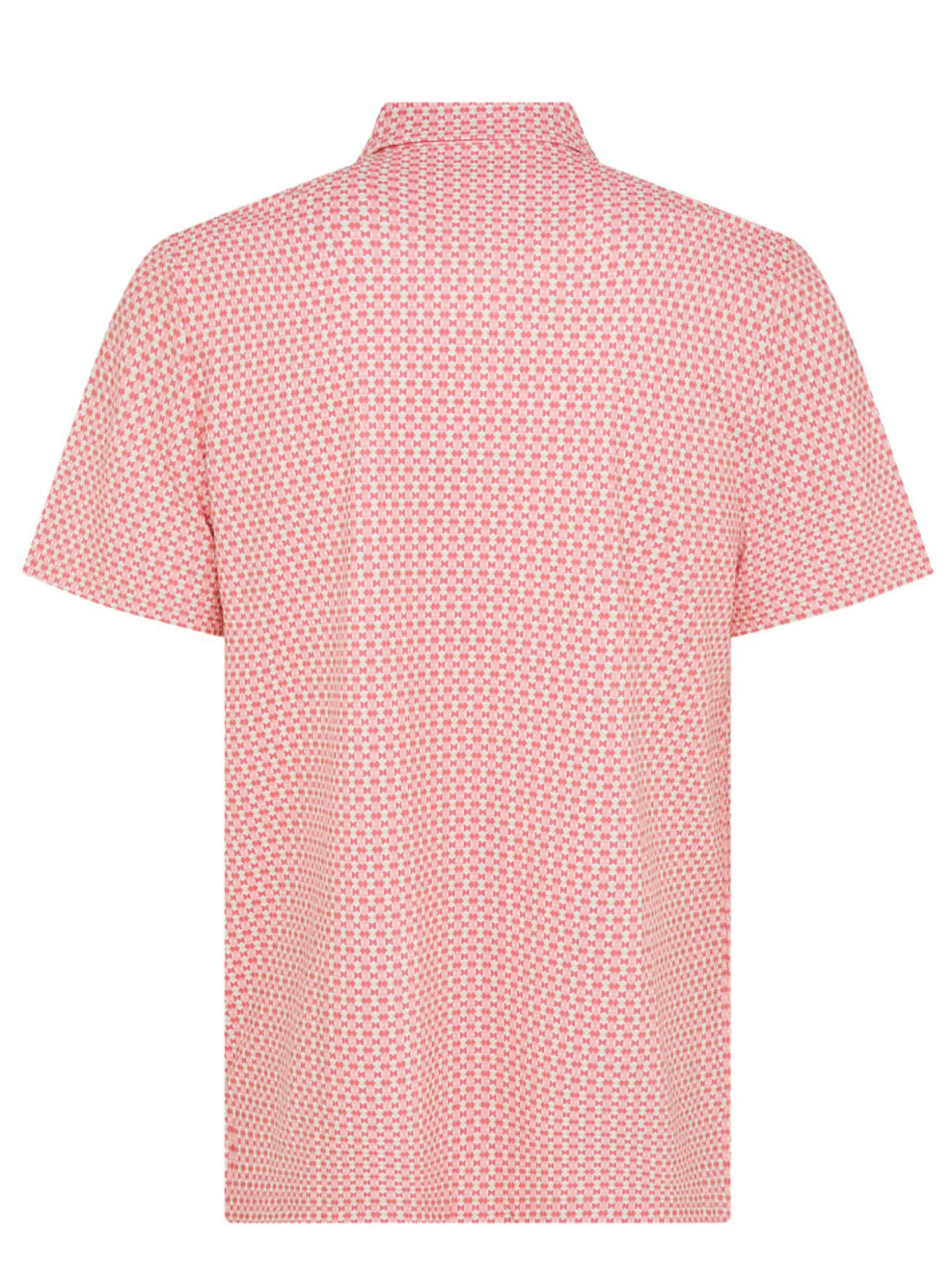 Original Penguin Pete's Bowtie Micro Print Polo - Murex Shell