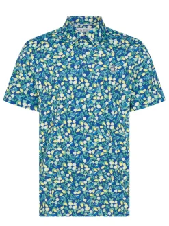 Original Penguin Pete's Coconut Caddy Polo - Galaxy Blue