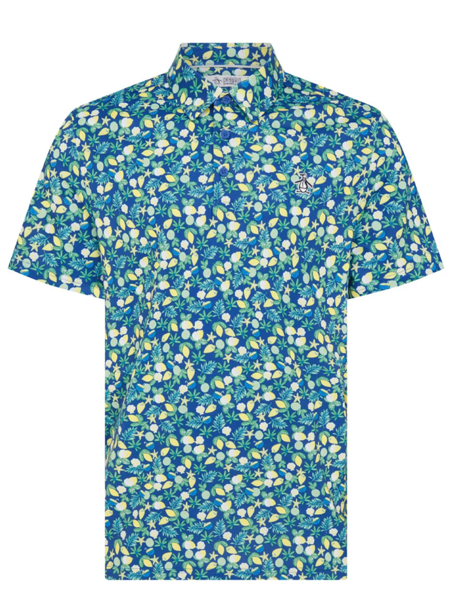 Original Penguin Pete's Coconut Caddy Polo - Galaxy Blue