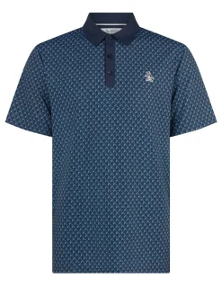 Original Penguin Pete's Tee Time Polo - Black Iris