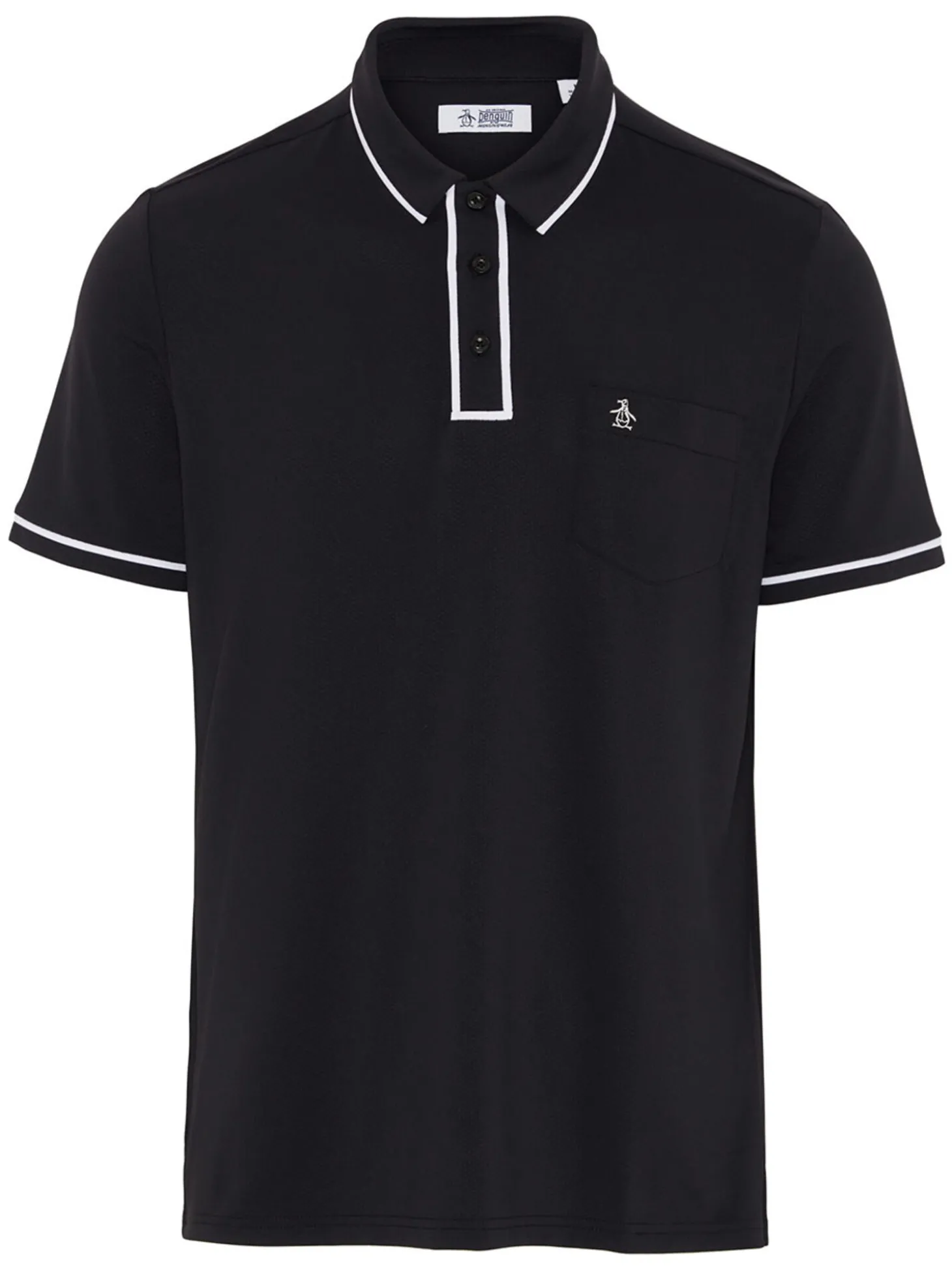 Original Penguin The Technical Earl Polo - Caviar