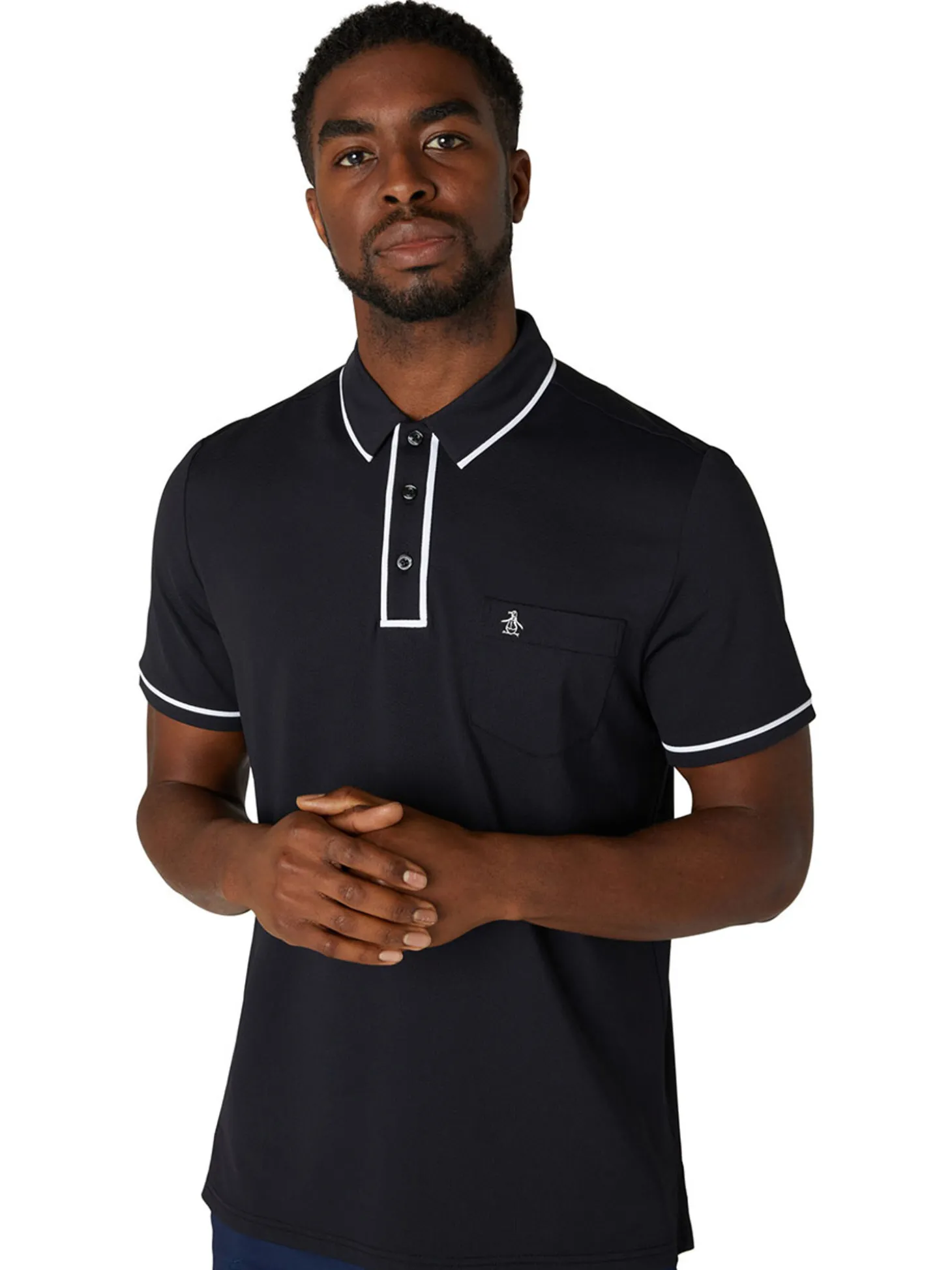 Original Penguin The Technical Earl Polo - Caviar
