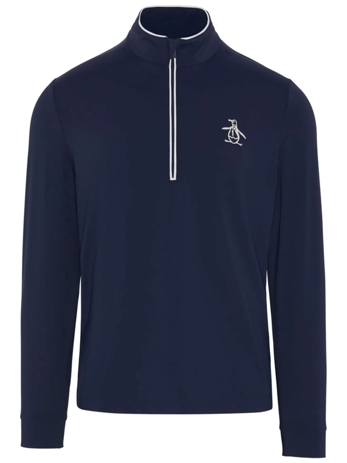 Original Penguin 1/4-Zip Technical Earl - Black Iris