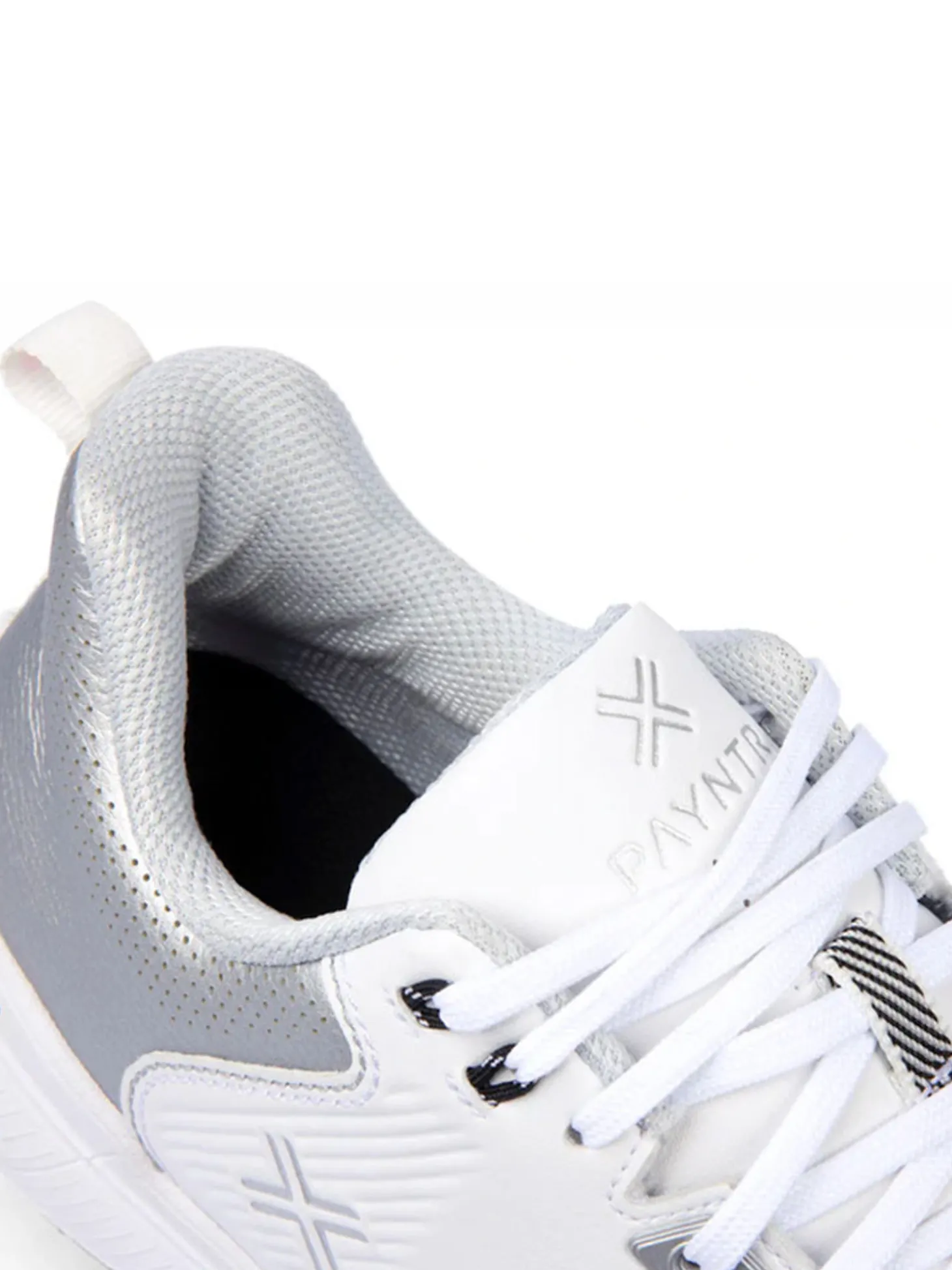 Payntr Golf X 003 F Golf Shoes - White/Silver/Grey