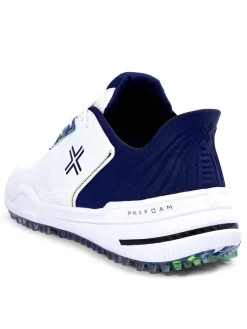 Payntr Golf X 005 F Golf Shoes - White/Navy/Electric Green