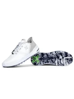 Payntr Golf X 005 F Golf Shoes - White/Silver