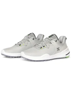 Payntr Golf X 001 F Mesh Golf Shoes - Grey/Grey/Black