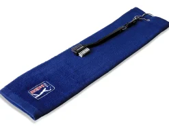 PGA Tour Towel & Club Brush Set