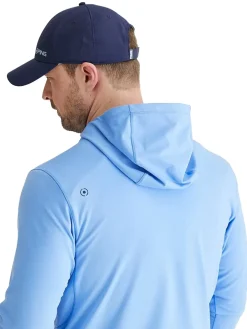 Ping Ceb Hooded Fleece - Cornflower Blue