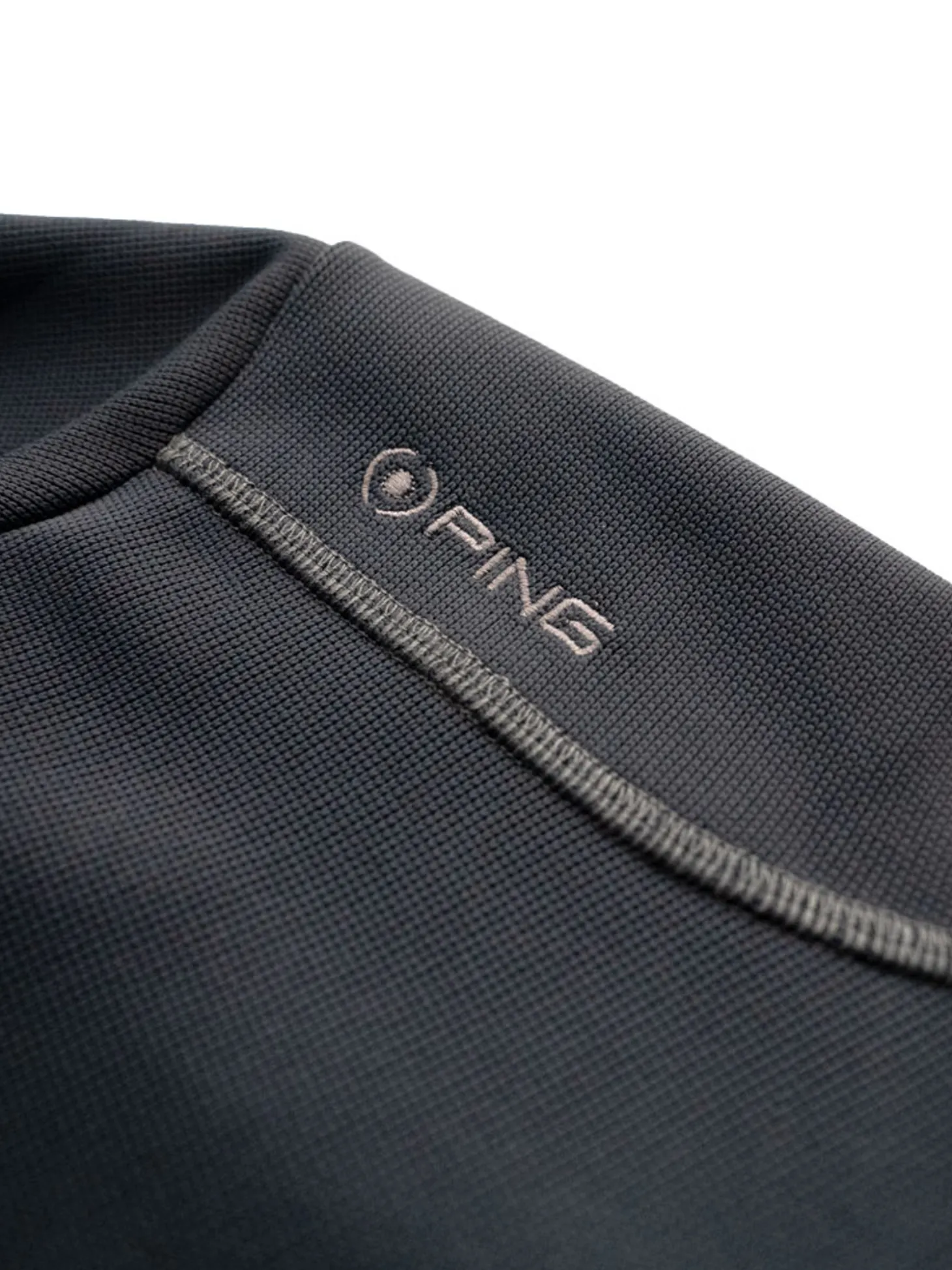 Ping Ramsey 1/2 Zip Ribbed Fleece - Navy
