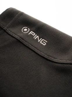 Ping Ramsey 1/2 Zip Ribbed Fleece - Black