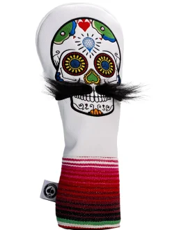 Pins & Aces Club Covers - Mustache Sugar Skull
