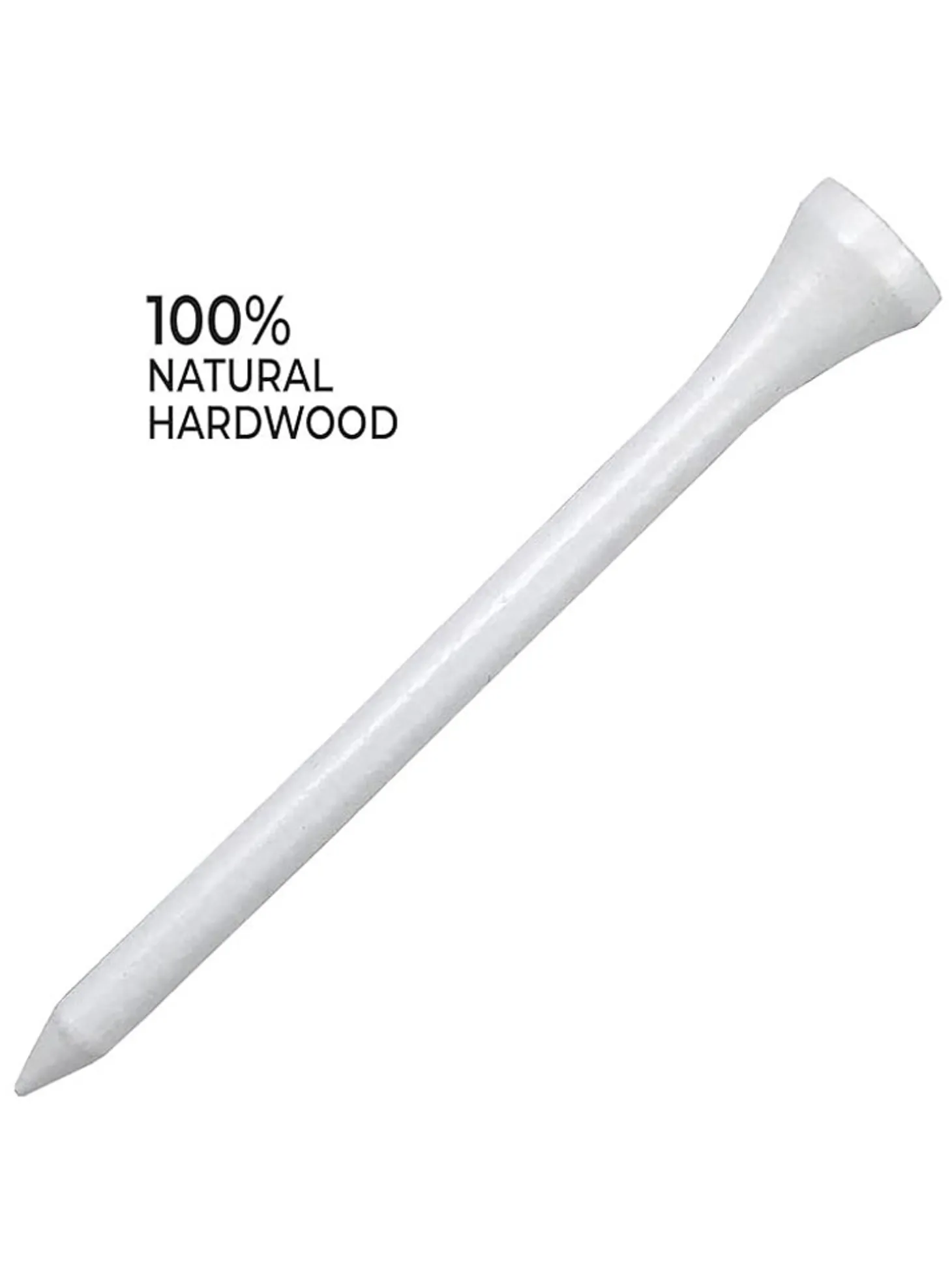 Pride 3.25" Golf Tees 400 Pack - White