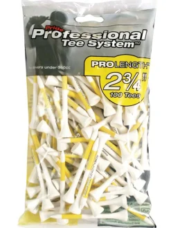 Pride Golf Tee ProLength Tees Yellow