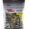 Pride PTS Titanium Tees 75 Pack 2.75 Inch Silver/Yellow