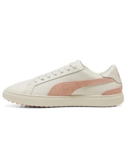 Puma Classic G Peaches Golf Shoes - Warm White/Tropical Peach