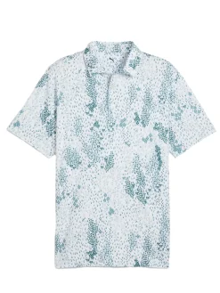 Puma CLOUDSPUN Garden Golf Polo - White Glow