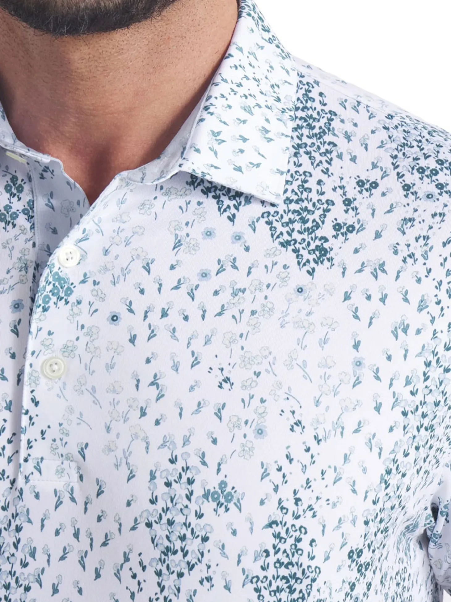 Puma CLOUDSPUN Garden Golf Polo - White Glow