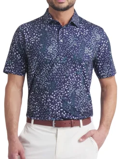 Puma CLOUDSPUN Garden Golf Polo - Deep Navy