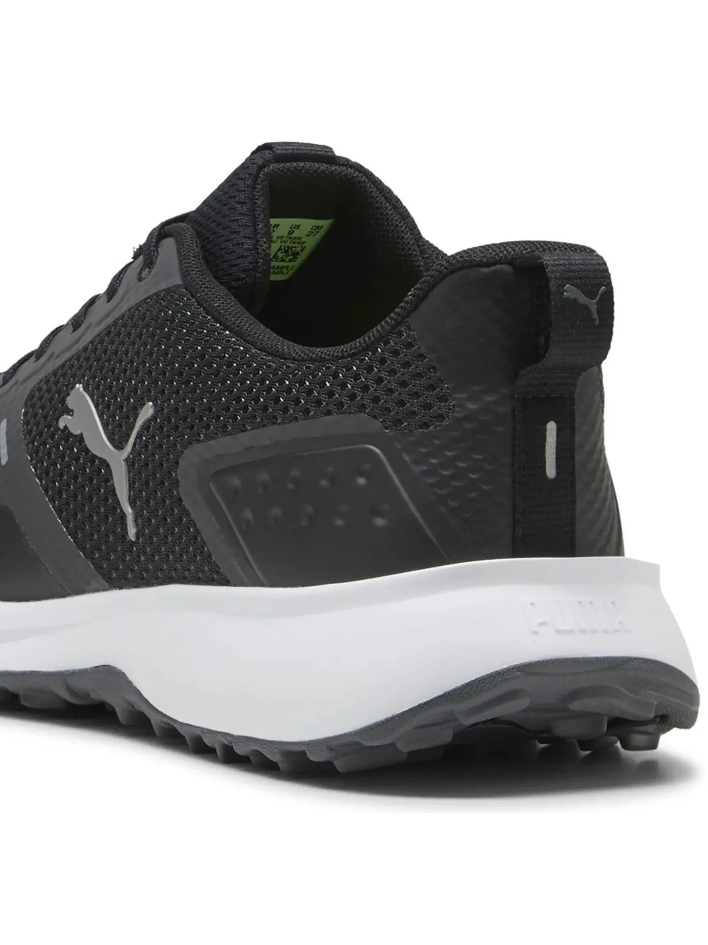 Puma FUSION Grip 6 Golf Shoes - Puma Black/Asphalt