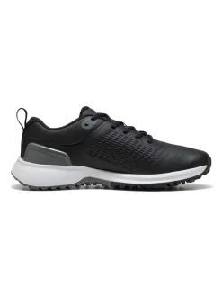 Puma FUSION Plus Spikeless Golf Shoes - Puma Black/Puma White