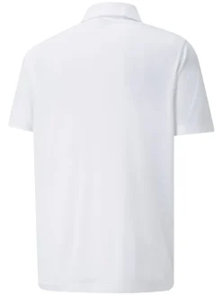 Puma Grint Polo - Bright White/Marina