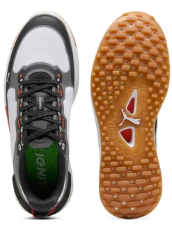 Puma IGNITE Elevate X Spikeless Golf Shoes - Puma White/Puma Black