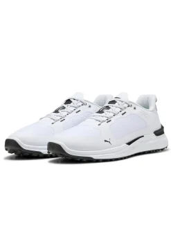 Puma IGNITE Elevate X Spikeless Golf Shoes - Puma White/Puma Black/Puma White