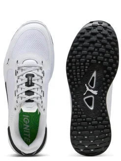 Puma IGNITE Elevate X Spikeless Golf Shoes - Puma White/Puma Black/Puma White