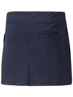 Puma JR Girls Knit Golf Skort - Navy Blazer