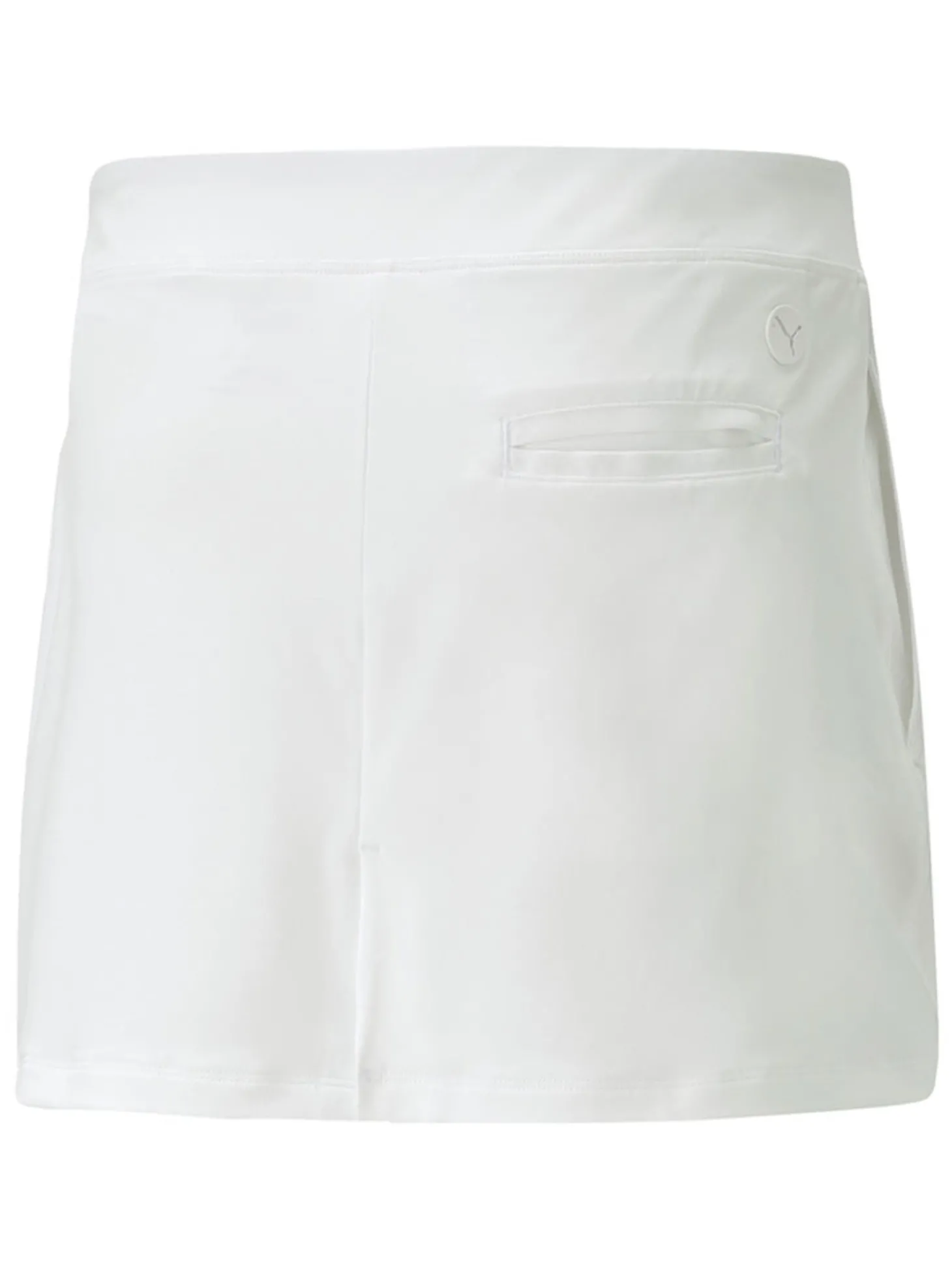 Puma JR Girls Knit Golf Skort - Bright White