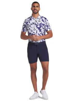 Puma MATTR Broken Flower Polo - White Glow/Blue Crystal