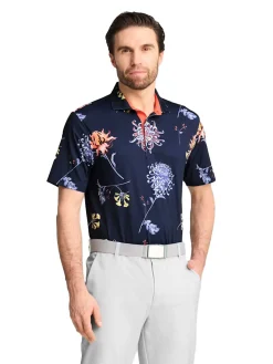 Puma MATTR Dahlia Polo - Deep Navy/Blue Horizon