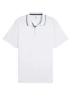 Puma MATTR Elevated Solid Polo - White Glow