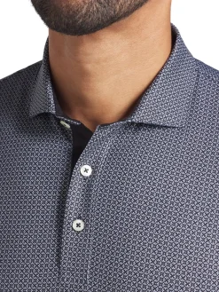 Puma MATTR Tile Polo - PUMA Black/White Glow