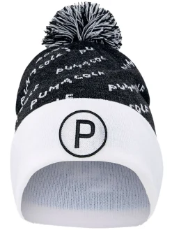 Puma P Removable Pom Beanie