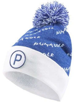 Puma P Removable Pom Beanie