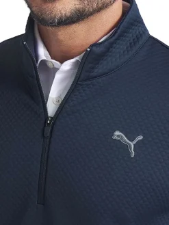 Puma Pebble 1/4-Zip - Deep Navy