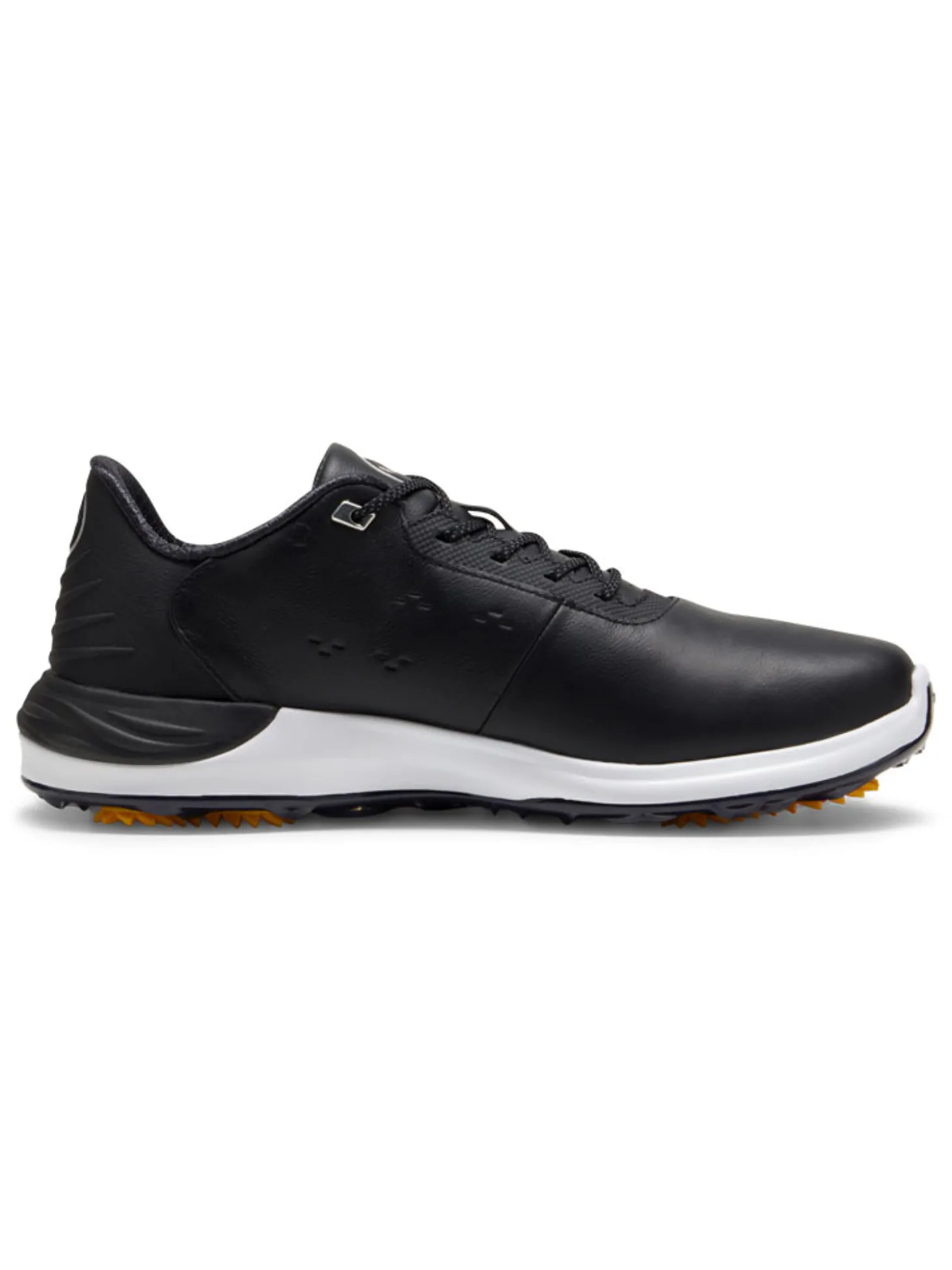 Puma Phantomcat NITRO+ Golf Shoes - Puma Black/Puma Silver/Yellow Sizzle