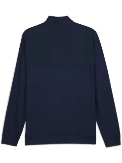 Puma Ripguard Hybrid 1/4 Zip - Deep Navy Heather/Deep Navy