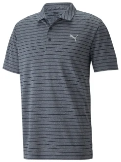 Puma Rotation Stripe Polo - Navy Blazer