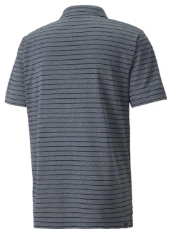 Puma Rotation Stripe Polo - Navy Blazer