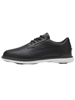Puma Royale Golf Shoes - Puma Black/Flat Dark Grey/Red Blast