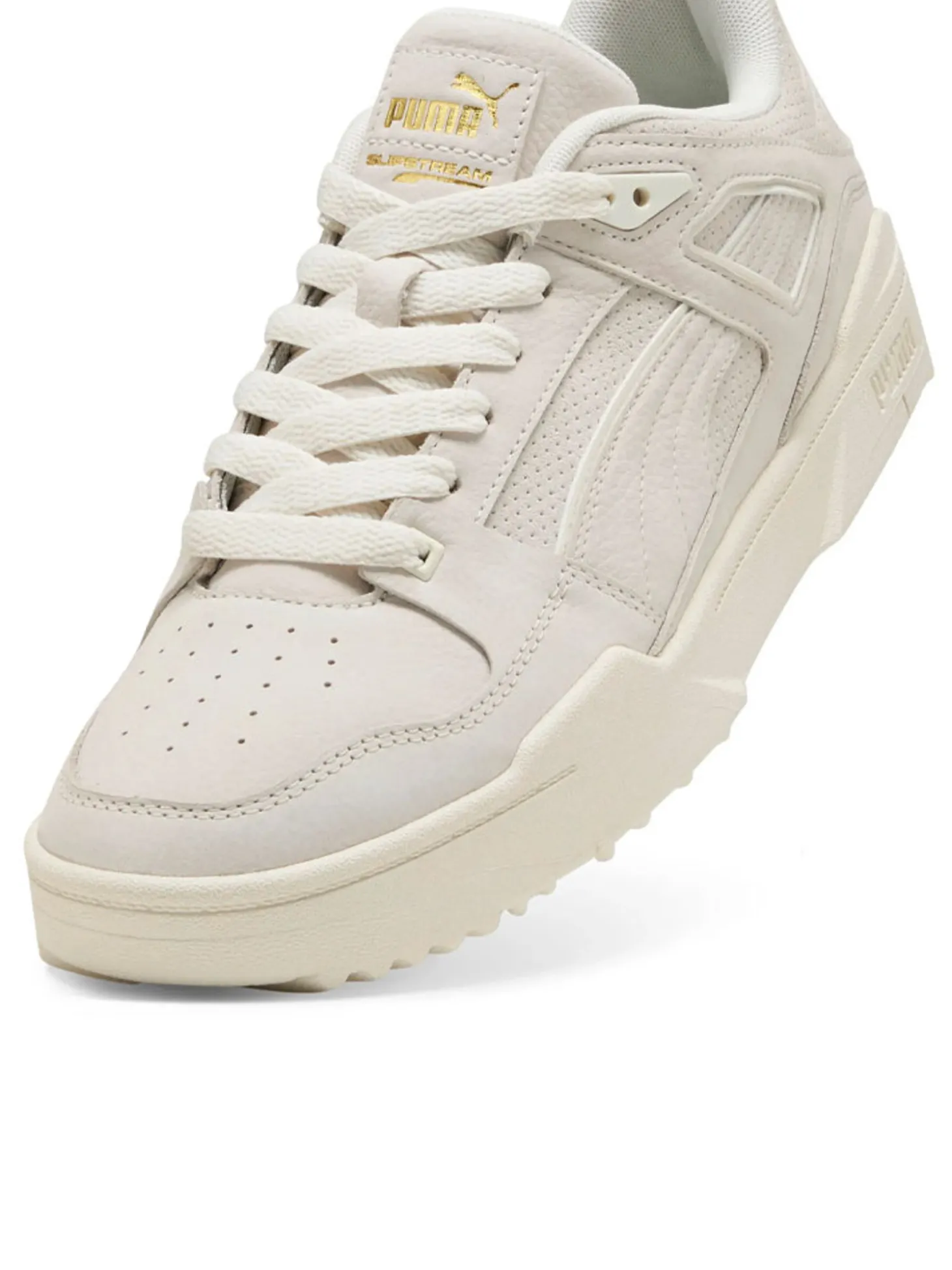 Puma Slipstream G Spikeless Golf Shoes - Warm White/Warm White