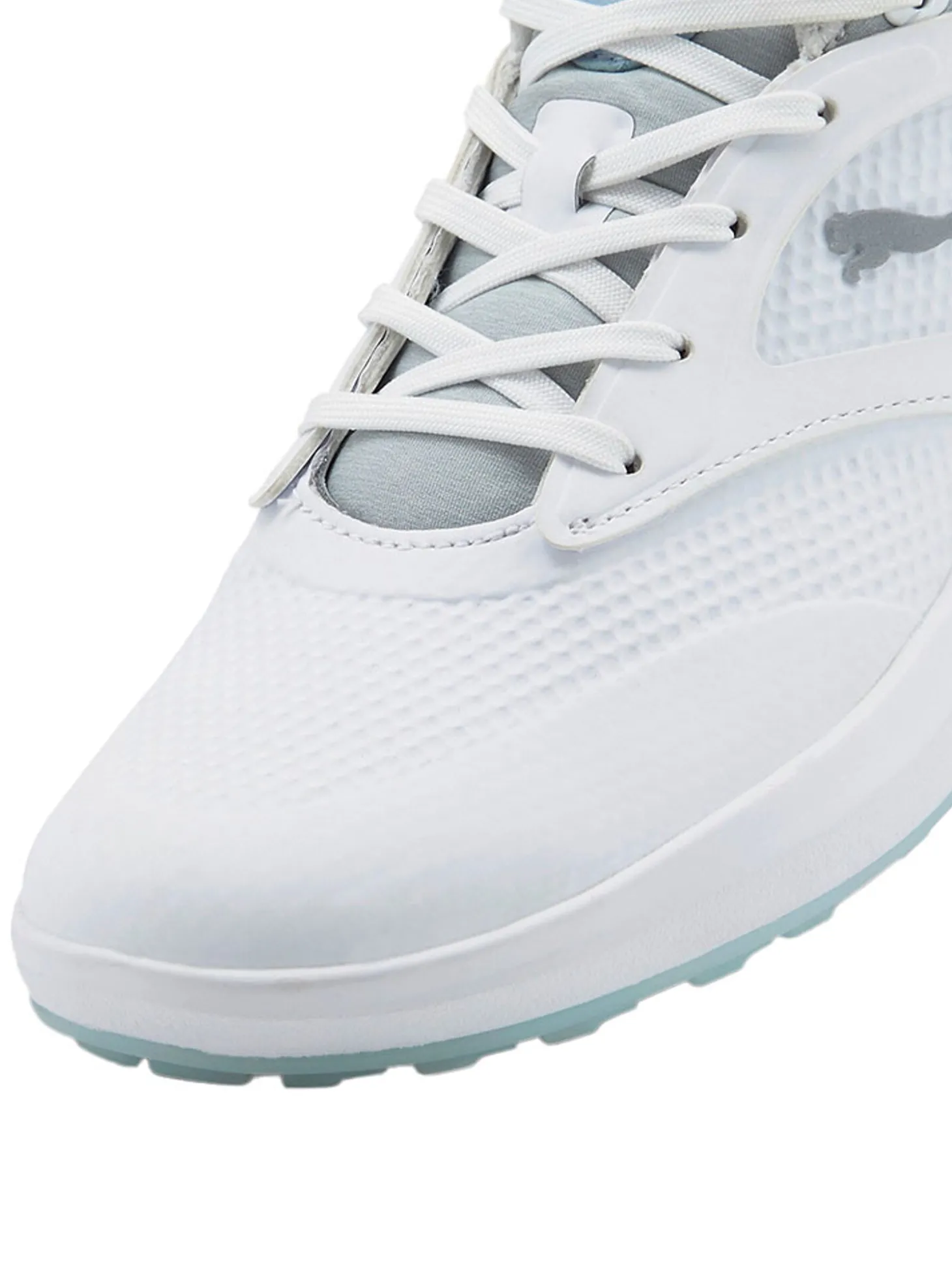Puma Women's IGNITE Malibu Golf Shoes - Puma White/Puma Silver/Lucite