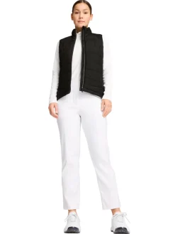 Puma Women's Kyley Quilted Vest - PUMA Black
