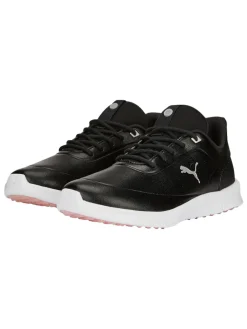 Puma Women's Laguna Fusion WP Golf Shoes - Puma Black/Rose Dust