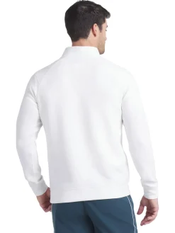 Puma x Reigning Champ CLOUDSPUN Fleece Golf 1/4 Zip - Warm White